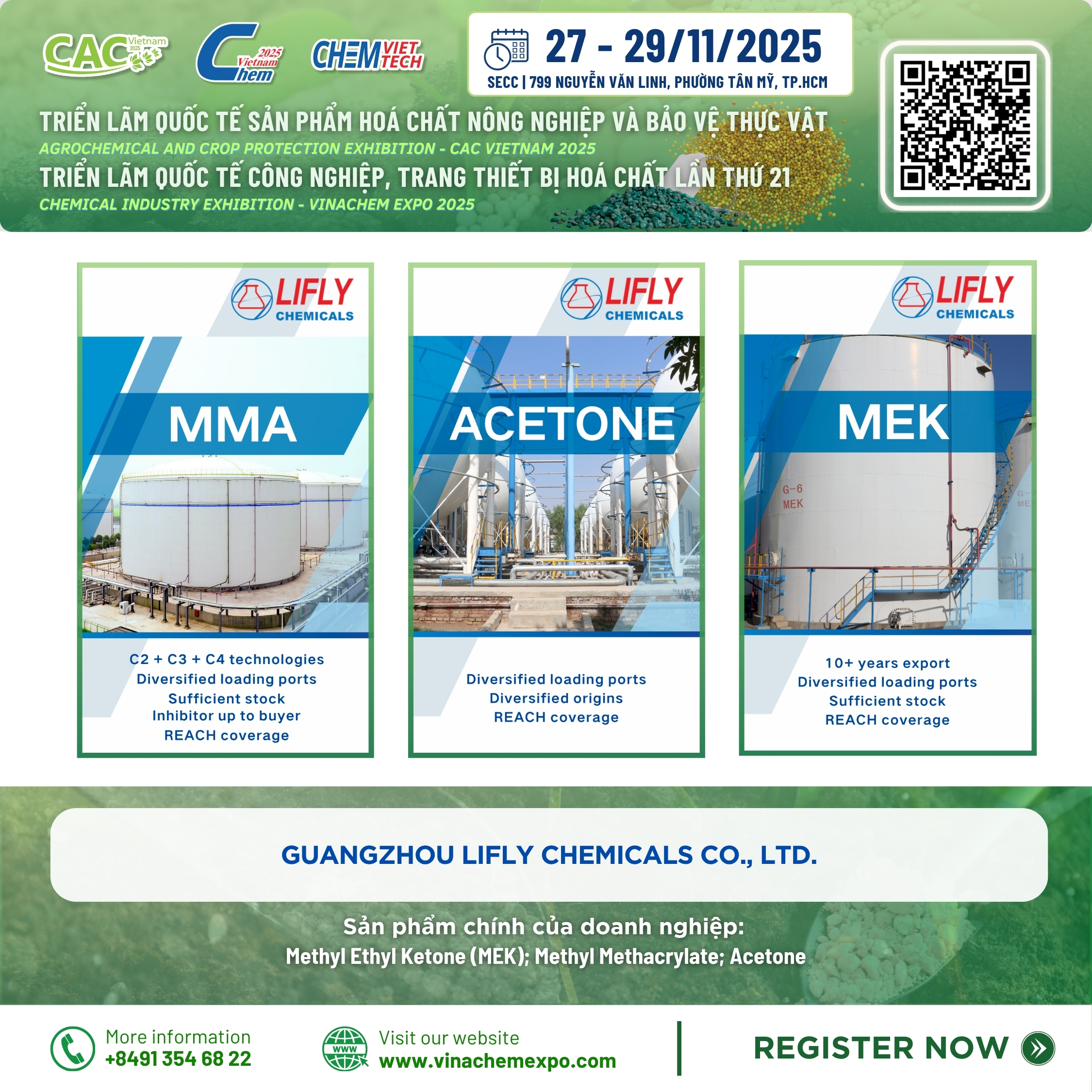 dung môi MEK của Guangzhou Lifly đóng gói iso-tank và phuy cho xuất khẩu toàn cầu