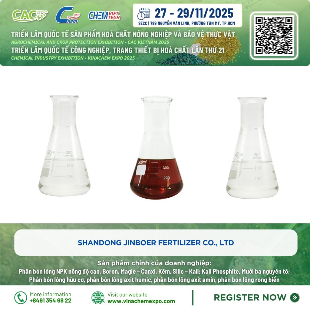 kali phosphite trong suốt của Shandong Jinboer cho fertigation và phun lá