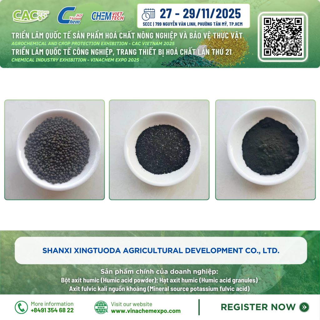 axit humic chất lượng cao của Shanxi Xingtuoda cho nhiều cây trồng