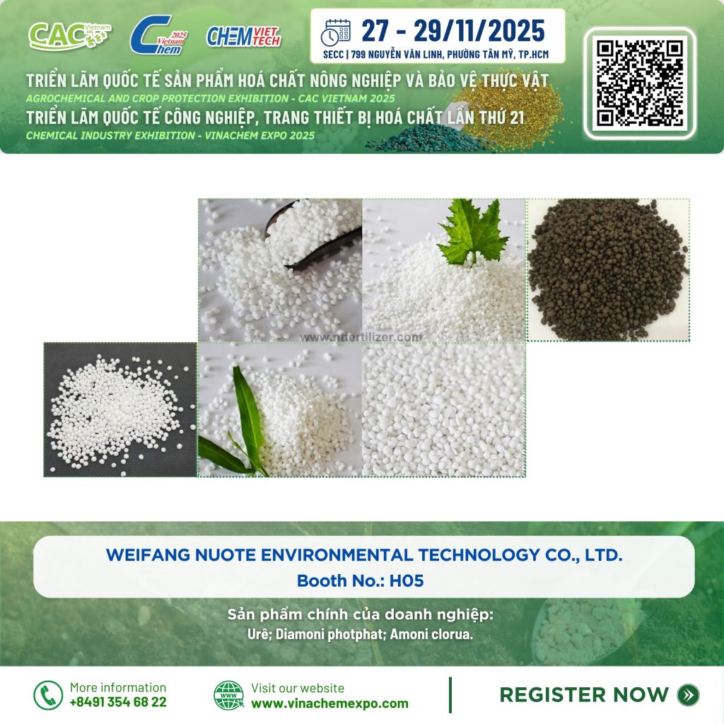 amoni clorua hạt Weifang Nuote cho sản xuất phân bón và phối trộn NPK